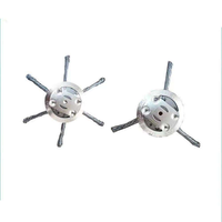 Tête de coupe pour débroussailleuse en acier, lame à fil pour désherbeur, batterie au lithium, accessoire d'outillage pour tondeuse à gazon