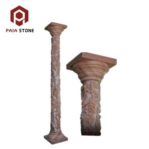 Colonne <span class=keywords><strong>de</strong></span> conception <span class=keywords><strong>de</strong></span> <span class=keywords><strong>pilier</strong></span> <span class=keywords><strong>de</strong></span> marbre <span class=keywords><strong>de</strong></span> <span class=keywords><strong>taille</strong></span> réelle extérieure <span class=keywords><strong>en</strong></span> <span class=keywords><strong>pierre</strong></span> naturelle à vendre - Product Image 2