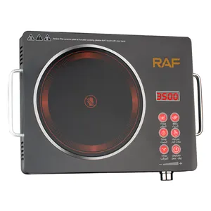 Fogão infravermelho radiante RAF Wholesale 3500W com sensor de toque único queimador Fogão infravermelho