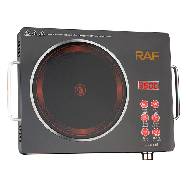 RAF Wholesale 3500W Sensor Touch Single Burner Radiant Infrared Cooker Cooking Stoves Infrared Cooker