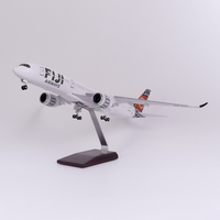 Modèle d'avion Airbus A350 Fiji Airways à l'échelle 1/142 avec éclairage LED