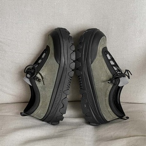 Black platform increase skateboard <b>shoes</b> men's spring new big head <b>shoes</b> trend functional casual sports <b>shoes</b> - Product Image 1