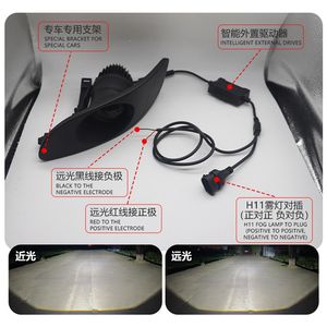 Faros Antiniebla LED para Lexus GX300 RX330 RX350 400, Luces Antiniebla LED Bi-Lente con Luz Alta Auxiliar - Product Image 3