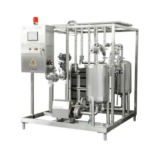 Mini usine de pasteurisation du lait 100l-1000l Pasteurisateur à lait