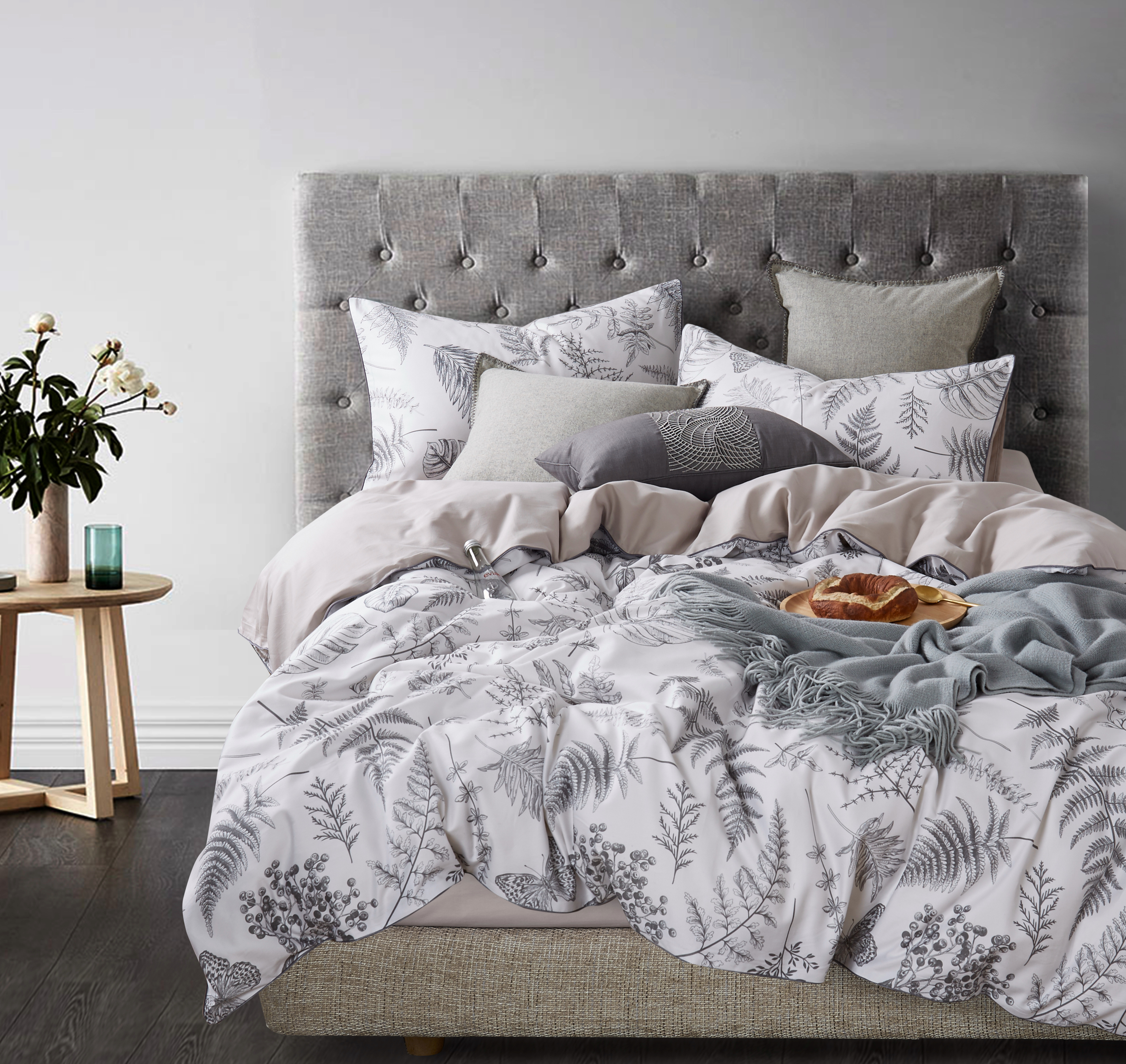 Горячая Распродажа 100% хлопок сатин постельное белье по индивидуальному заказу с реактивной печатью, с эффектом bedline постельное белье