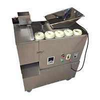 Diviseur de pâte commercial de qualité alimentaire avec coupe-pâte rond en acier inoxydable SUS201, capacité de 70 pièces/heure, 5 moules offerts