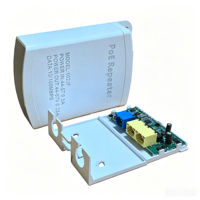 Fabrik-Großhandel 1-in-2-Out Wasserdichter Outdoor PoE-Extender 10/100Mbps VLAN für IP-Kamera NVR PoE-Switch
