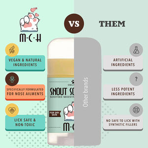 Organic Dog Nose Balm Cream Stick <strong>Snout</strong> <strong>Soother</strong> for Dry Crusty Noses-Pet Grooming Product - Product Image 5
