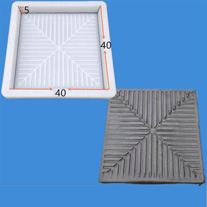 Alta calidad al aire libre camino pavimentación plástico piso ladrillo azulejo cemento hormigón molde plástico pavimentadora sello bloques <span class=keywords><strong>de</strong></span> hormigón moldes - Product Image 3