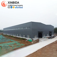Structure en acier préfabriquée industrielle économique pour la construction de bâtiments métalliques pour entrepôts, usines et ateliers