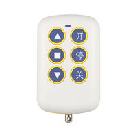 310 ~ 432,8 MHz Modo dual multifrecuencia Autocopia 6 botones Clon inalámbrico Código Abridor de puerta Control remoto universal Duplicado