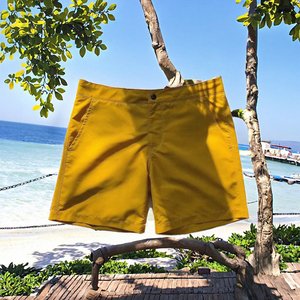 Trajes de Baño para Hombre al por Mayor 2023, Shorts de Playa con Estampado a Rayas y Logotipo Personalizado, Elásticos en Cuatro Direcciones - Product Image 3