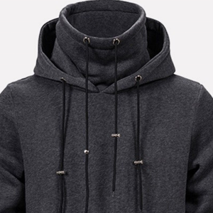 Sweat à capuche en molleton pour hommes, vêtements de sport, pull-over, ourlet incurvé, personnalisé, - Product Image 2