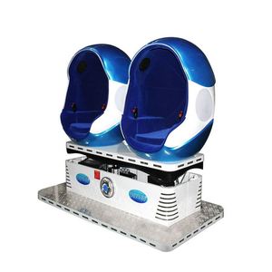 Simulateur de jeu VR 9D en bois à prix abordable, avec double siège en forme d'œuf, pour usage en centre commercial en intérieur - Product Image 4