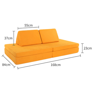 SUREWALHOME <span class=keywords><strong>coussin</strong></span> de sol multifonctionnel bricolage canapé canapé Playhouse coussins modulaires d'intérieur pour enfants adultes - Product Image 3