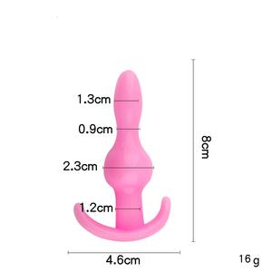 7pcs Set vibratore anale anale in Silicone 2022 nuovo Plug anale vibrazione della coda giocattoli sessuali per uomo donna anale - Product Image 3