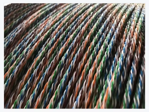 Câble PoE Cat6 U/FTP LSZH 23AWG, câble réseau industriel Cat6A BC, entreprise de sécurité et d'ingénierie, câblage de bâtiment - Product Image 2