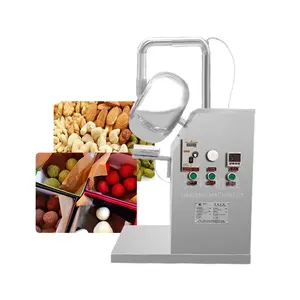 BY-300 Tablet Cashew Nut Peanut Conventional Pans Small Sugar Chocolate Nuts Coating Machine