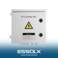 Système solaire domestique triphasé basse tension 20 kW avec panneaux solaires, batteries lithium-ion et onduleurs solaires