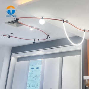 Theo dõi vành đai ánh sáng hệ thống DC 48V điện áp thấp lưới tản nhiệt Spotlight 48V dẫn theo dõi vành đai chiếu sáng cho năng lượng-hiệu quả và an toàn chiếu sáng - Product Image 1