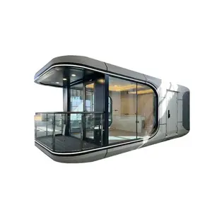 Luxury Durable Resort Farm Mobile Tiny House Prefab House Space Capsule House8500*3300*3200mm