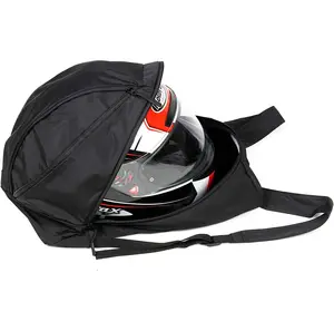 高品质防水可折叠大容量摩托车头盔包旅行背包户外骑行座椅包