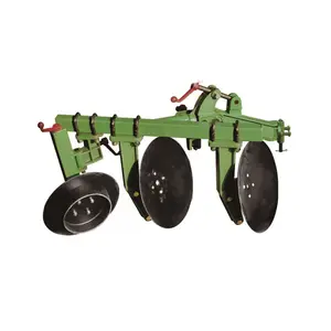 Disc plough of two blades