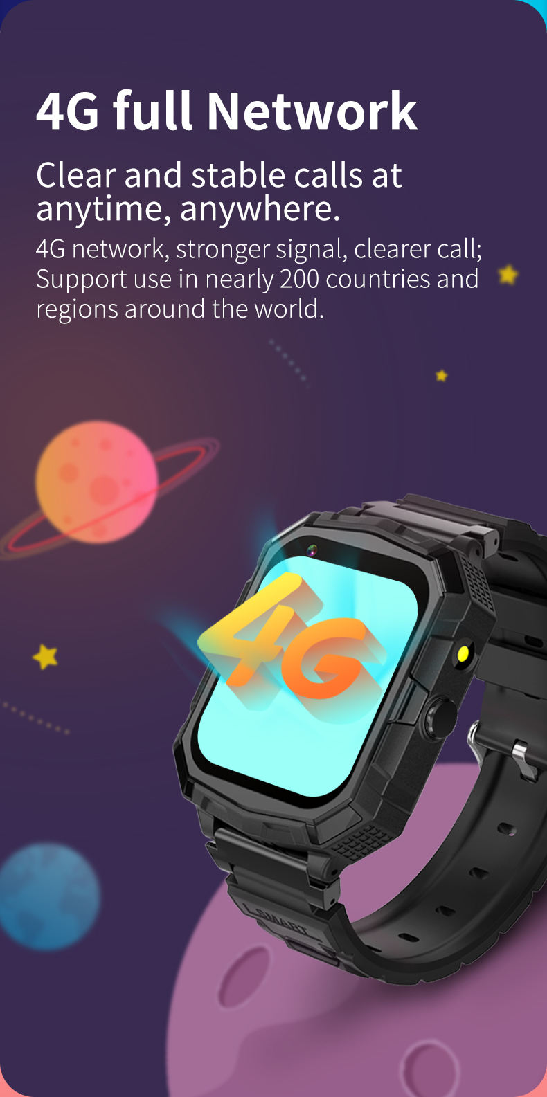 Q2 Smartwatch Finow Q2 OEM T32 2024 Kids Smart Watch With