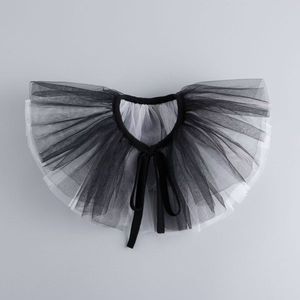 Nhà Máy bán hàng trực tiếp Victoria Tulle Bowtie <span class=keywords><strong>Corsage</strong></span> ruff cổ áo cho phụ nữ - Product Image 1
