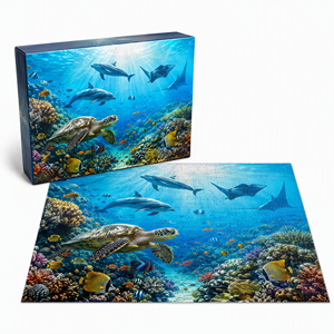 Fabricante IQ Toys, Rompecabezas de Papel Personalizados al por Mayor, 500/1000 Piezas, Juguete DIY - Product Image 2