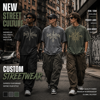 T-shirt en coton délavé surdimensionné personnalisé, fabricant de vêtements streetwear, fournisseur OEM, vêtements à marque privée, vente en gros, commande en gros