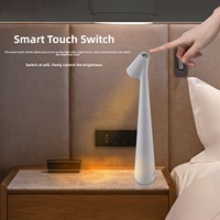 Lampu Meja LED Kelas Atas, Lampu Malam Isi Ulang, Lampu Suasana Bergaya Macaron, Lampu Meja Samping Tempat Tidur Kamar Tidur