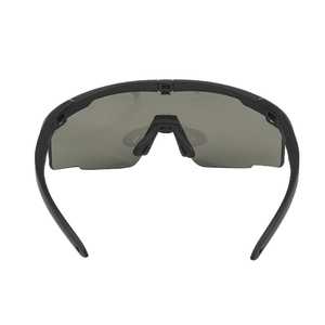 แว่นตากันแดดแบบเปลี่ยนเลนส์ได้ 3.<span class=keywords><strong>1</strong></span> มม. สำหรับกิจกรรมกลางแจ้ง ปั่นจักรยาน แว่นตาป้องกันแบบยุทธวิธี พร้อมเลนส์ 3 ชิ้น ขายส่ง - Product Image 4