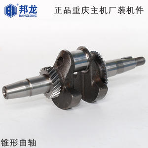 Vilebrequin de générateur pour micro-motoculteur à essence 2kW~8kW, à clavette plate/filetée/conique/à cannelures - Pièces et accessoires de générateur - 152F168F188F - Product Image 2