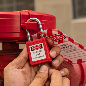 BOZZYS <span class=keywords><strong>cadenas</strong></span> de sécurité serrure de verrouillage <span class=keywords><strong>cadenas</strong></span> identiques 38mm industriel Loto verrouille le même verrouillage de clé-Tagout - Product Image 4