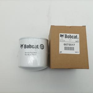 6675517 <span class=keywords><strong>Bobcat</strong></span> Suku Cadang Mesin Konstruksi Ekskavator Penyaring Minyak 6675517 Elemen Penyaring Diesel - Product Image 2