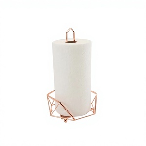 Finest Quality Customized Size Napkin Holder Handmade Rose Gold Metal <b>Tissue</b> Holder For <b>Wedding</b> And Party Use - Product Image 1