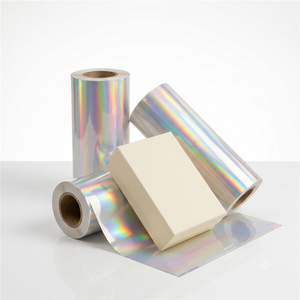 Película <span class=keywords><strong>de</strong></span> Laminación Térmica BOPP, Película Holográfica Láser Arcoíris 3D Brillante, Película <span class=keywords><strong>de</strong></span> Laminación Fría para Cajas <span class=keywords><strong>de</strong></span> Pastel y Embalaje <span class=keywords><strong>de</strong></span> Cajas - Product Image 1