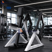 Appareil de musculation professionnel de haute qualité : Machine à rames verticale en acier épais pour l'entraînement des bras et des pectoraux en position assise, idéale pour la salle de sport