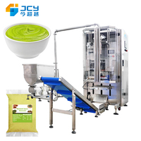 Machine d'emballage automatique verticale certifiée CE pour sauce moutarde 500g 1kg