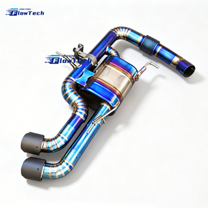Sistema de escape Cat-Back de titanio de grado de competición de primera categoría con válvulas integradas de fábrica para BMW i8 1.5T híbrido enchufable - Product Image 5