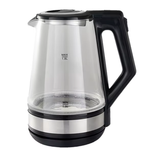Liquidation d'usine Offre Spéciale 1.8L théière électrique en verre chauffant à haute efficacité pour la maison et l'extérieur - Product Image 2