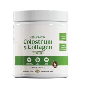 אבקת קולגן פרטית + colostrum תוספת שיער עור יפה מסמרים באיכות גבוהה אבקת פפטידים קולגן עם ביוטין - Product Image 1