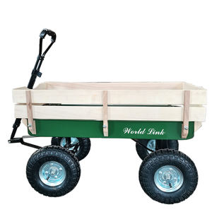 Charge 150kg 4 roues plage main tirer chariot de jardin pour l'extérieur - Product Image 5