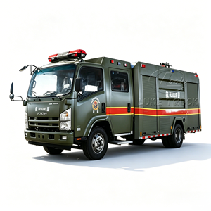 Camion de pompiers Isuzu 4000L de qualité supérieure pour l'Ouganda, faible coût d'entretien, appel d'offres pour le conseil municipal de Kampala - Product Image 1