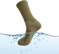 Chaussettes imperméables personnalisées de qualité supérieure, longueur de botte en laine mérinos, chaussettes unisexes de randonnée