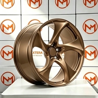 Maxtera Geschmiedete Custom 522M Style PKW-Felgen für Porsche 911 Cayman Boxster BMW M3 M4 M5 M8 X5M AMG GT Tesla Leichtmetallfelgen