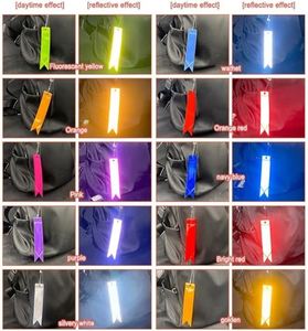 Ruban réfléchissant promotionnel pour porte-clés, réflecteurs haute visibilité pour sacs d'école, vestes et poussettes - Product Image 6