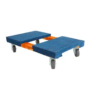 Office multi-funzione motori dolly con moquette corridori e 3.5 COLSON girevole medio duty ruote