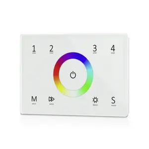 รีพาวเวอร์ T13 แผงควบคุมไฟ LED RGB แบบสัมผัส DMX512 ระบบไฟบ้านอัจฉริยะ ดีไซน์มินิมอล ใช้พลังงานจาก USB - Product Image 1